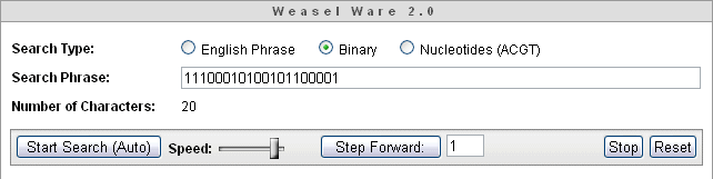 Binary Mode - Weasel Ware