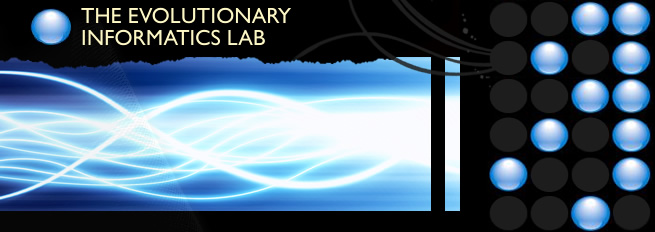 The Evolutionary Informatics Lab - Evolutionary Simultations and Investigation