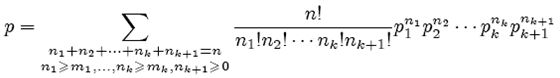 multinomial sum